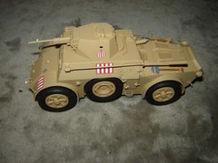 Built Vehicle/Tank 6 inches long Well Built & Painted Excellent Cond Nice Detail