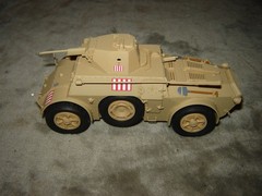 Built Vehicle/Tank 6 inches long Well Built & Painted Excellent Cond Nice Detail