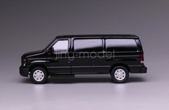 1:64 Scale 596 Police E350 Super Duty Wagon Mini Van Diecast Display Car Model