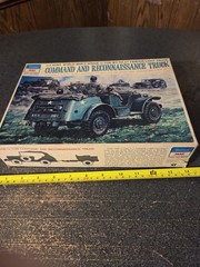 Peerless MAX 1:35 Dodge Command & Recon Truck Model Kit NIOB