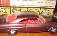 AMT 1966 Chevy Impala SS HT 3-in-1 Kit #6726 Stock Survivor Nice Built in Box 66
