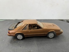 C6 MPC Ford Mustang SVO FOX BODY built Vintage Car model 1/25 McM.