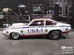 MPC Bruce Larson USA-1 Pro Stock Vega – Plastic Model Car Kit – 1/25 Scale