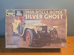 1967 LIFE-LIKE HOBBY KITS OLD TIMERS ROLLS ROYCE SILVER GHOST 1909