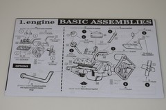 AMT 1950 FORD CONVERTIBLE #1413/12 ⭐PARTS⭐ INSTRUCTION BOOKLET 1:25