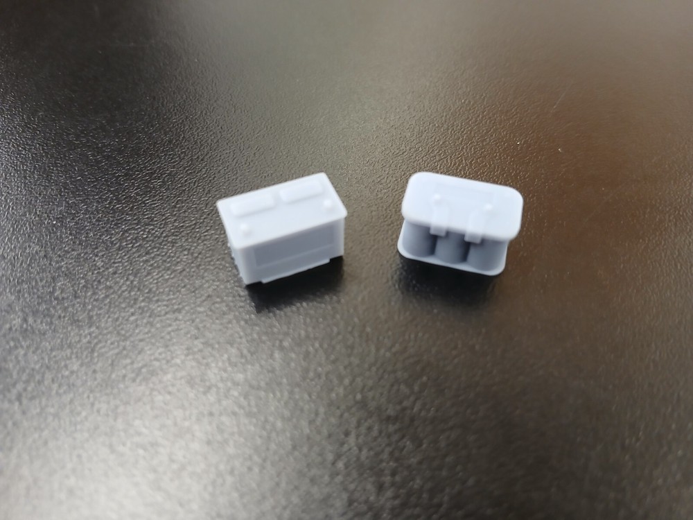 Battery Pair – AGM & Flooded – Custom Model – 1/24 , 1/25