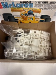 AMT MCLAREN M16 C/D Johnny Rutherford 1:25 1974 NIOB /Not Instructions