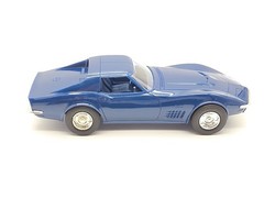 NIB AMT ERTL 1970 Corvette Anniversary Model Kit Bridgehampton Blue