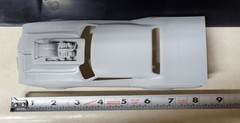 1/24 scale resin 3d printed Olds 442 Blown Pro Mod drag body model slot car