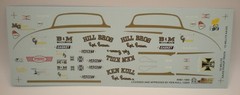 Slixx Decal HB1-1987 1933 Willys Coupe Gasser with Slixx Decals Hill Bros Ken