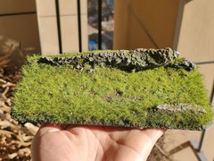 Fake Moss Grass Mat for 1/6 1/12 Soldier Model Diorama Landscape Base Decor