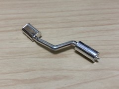 1/24 Muffler, Manufacturer Unknown, Custom Base, Plastic el