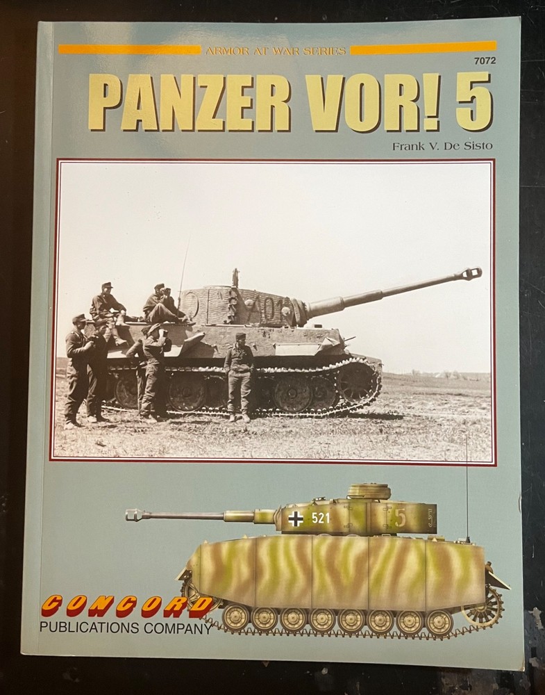 PANZER VOR 1935-45 #5 GERMAN ARMOR OF WAR 1939-1945 Concord Pictorial 7072