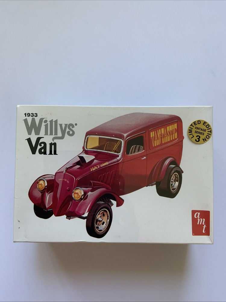 Amt 1933 Willys Van 1/25 Scale Kit #6182 1996 Limited Edition FACTORY SEALED