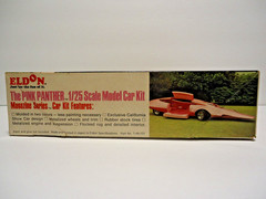 PINK PANTHER CUSTOM SHOW CAR MODEL KIT 1969 ELDON VINTAGE VERY RARE