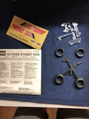 Monogram ’33 Ford Street Rod KIT #2480 Opened but complete