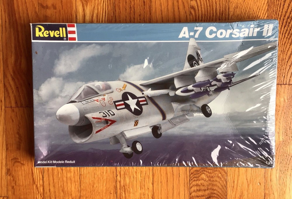 REVELL A7 CORSAIR II 1/72 scale model kit #4345 (sealed)