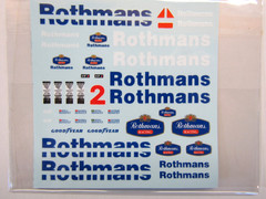 Decalpool 1/20 Scale Williams FW16 Rothmans Option Decal Sheet DP017 suit Fujimi