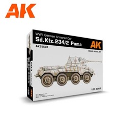 AK interactive #AK35503 1/35 SD.KFZ.234/2 PUMA