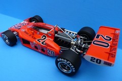 1/25TH 1973 AAR EAGLE INDY 500 WINNER METAL MODEL KIT, INDY RESIN, USAC, CART