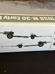 Soviet 122mm Howitzer M30 Trumpeter 1:35 Model Kit 02343 Open Box Sealed Parts
