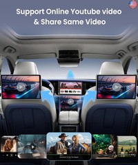 7 Inch Double Din Car Radio, Wireless/Wired CarPlay Android Auto, HD IPS