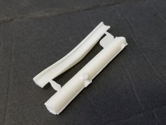 1950 Ford Convertible CUSTOM REAR ROLL PAN from AMT 1:25 Model Kit 50