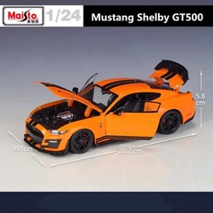 Maisto 1:24 2020 Mustang Shelby GT500 Diecast Alloy Sports Car Model – Racing Ve