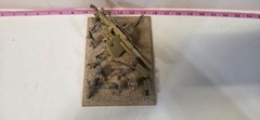 Tamiya 1/35 WWII German 88mm Flak 36/37 DAK Afrika Korps Built Model Diorama
