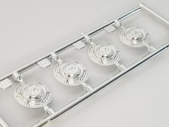1960 Chevrolet Nomad Station Wagon FULL HUBCAPS from AMT 1:25 Model Kit 60