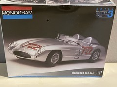 VINTAGE Monogram Mercedes 300 SLR 722 Plastic Model Kit 1:24 skill 3 NEW/SEALED