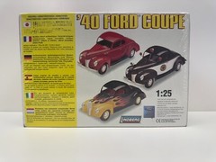 Lindberg ’40 Ford Coupe 1/25 scale plastic model kit build 1 of 3 ways (SEALED)