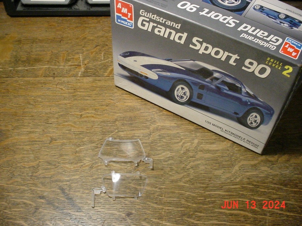 AMT Ertl Guldstrand Corvette Grand Sport 90 Glass 1/25 1284