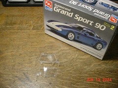 AMT Ertl Guldstrand Corvette Grand Sport 90 Glass 1/25 1284