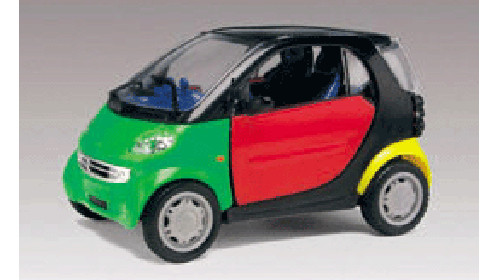 Revell USA #85-1347 1/24 PROFINISH SNAP Tite-Smart Car