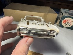 Vintage AMT 1961 Plastic Model Styline Kit Ford Thunderbird T-Bird Built Custom