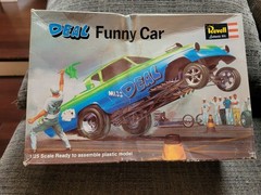 Vintage 1995 Issue “Miss Deal” Funny Car 1:25 Open box Unbuilt complete H-1266