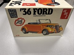 AMT ‘36 Ford Coupe/Roadster Stock Or Street Rods 1:25 Model Kit A136 NOS Sealed