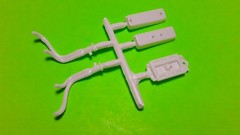 396 454 Engine Gasser Spirit of 57 Chevy Bel Air 1/25 Headers Blower Weland