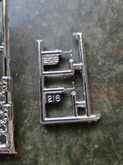 1 :25 scale model parts 30’s Ford Chrome Parts STK C15