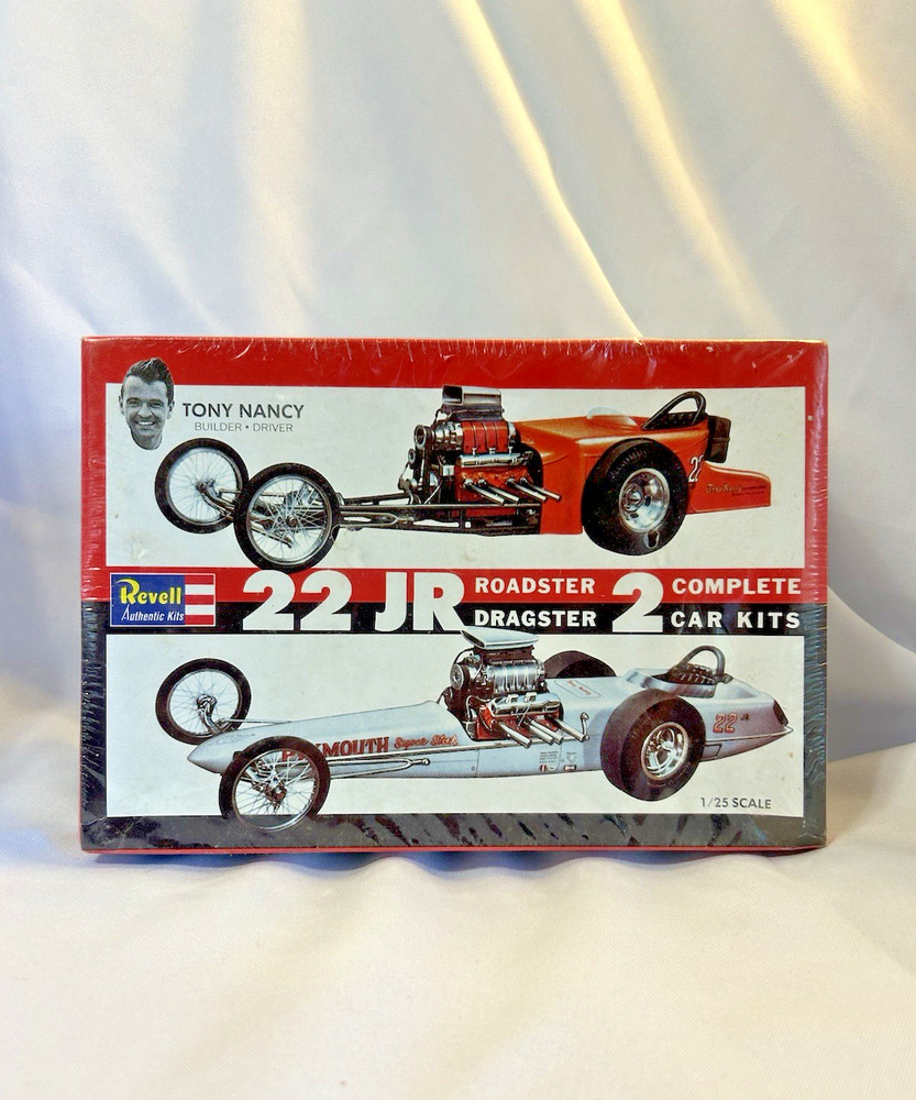 Revell 22 JR Roadster Dragster 2 Car Kits model kit NEW in FACTORY SEALED BOX