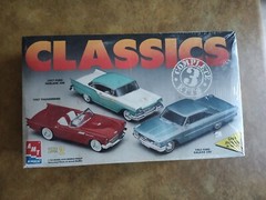 AMT Classics 57 Ford Fairlane 3 Kits FACTORY SEALED.