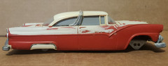 1955 FORD CROWN VICTORIA resin model, BUILT, but in need of restoration