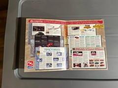 AMT Ertl Hard Hat Hauler #8248 Release 1998 BOX & Instructions , Inserts Only!