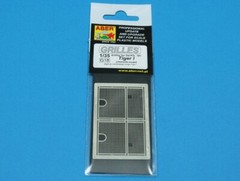 Aber 1/35 Photoetch Brass German Tiger I Sd.Kfz. 181 Grilles Mesh (Dragon) G18