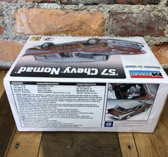 1957 Chevy Nomad Sealed Model Car Kit Monogram Classic Cruiser Level 2 Vintage