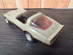 Vintage 1982 Chevy Corvette Collector Edition 1:25 Promo Model MPC Silver Black