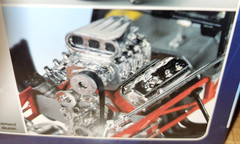 HEMI SUPERCHARGED BLOWN FUNNY CAR ENGINE OPTIONAL INJECTORS 1969 DODGE CHARGER