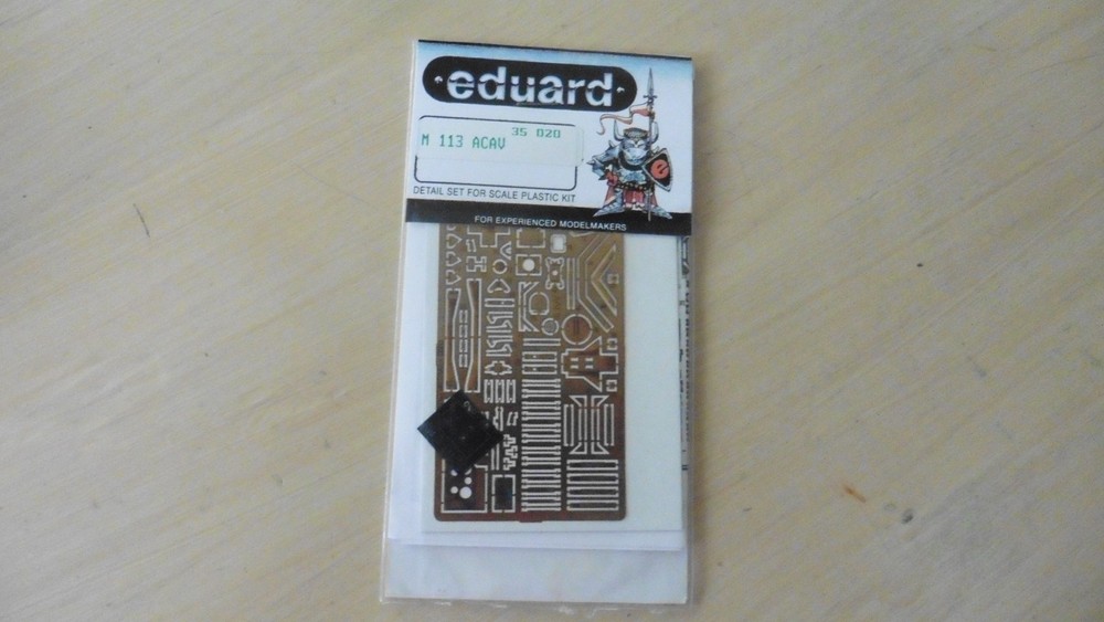 Eduard 1/35 M113 ACAV photoetch detail set for Tamiya #35020 Free shipping