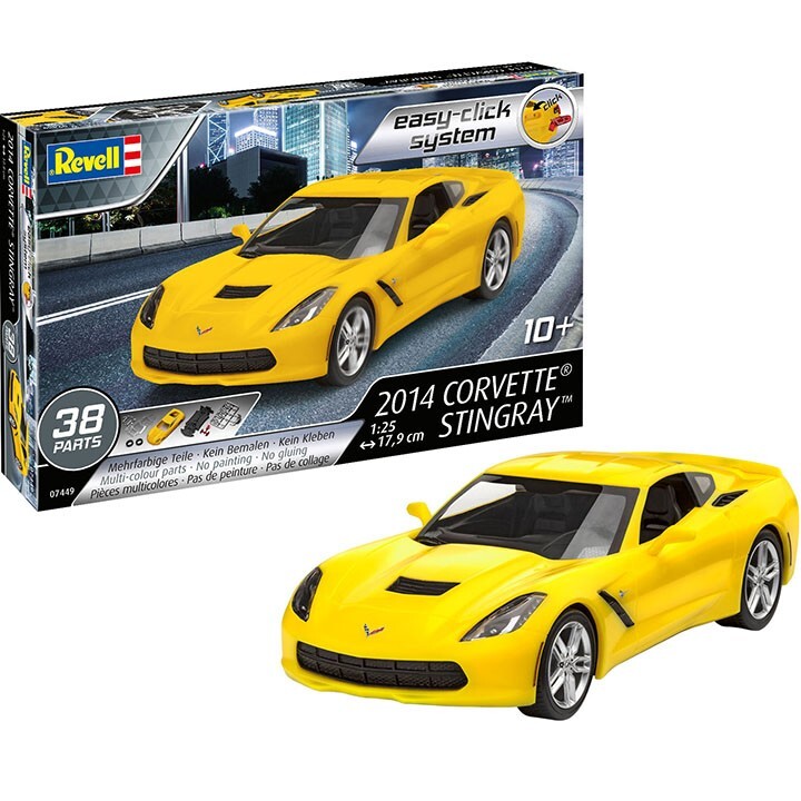 Revell #07449 1/25 2014 Corvette Stingray